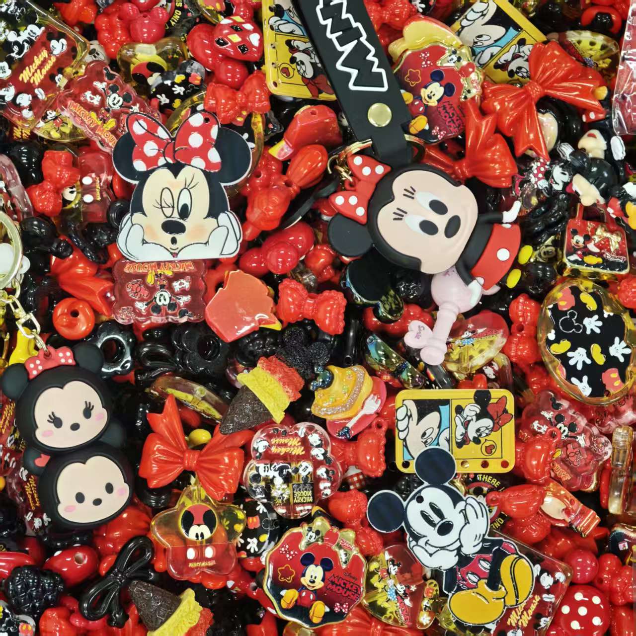 Acrylic Beads - Micky (for beaded pen, keychains, phone chains)