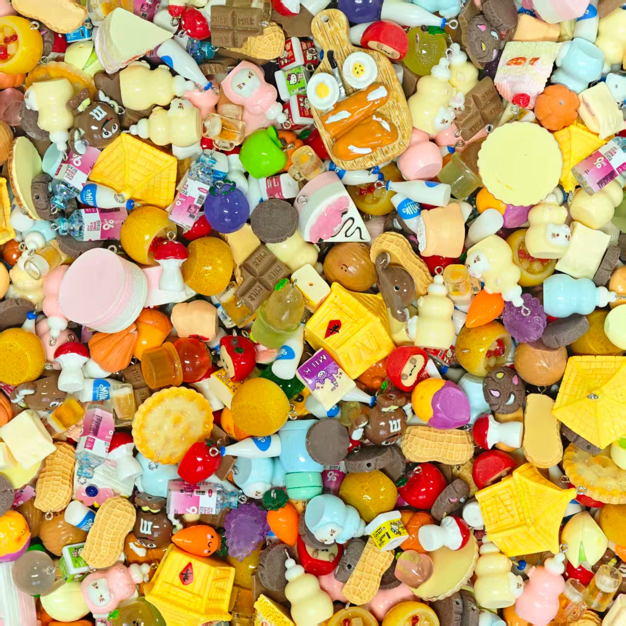 Acrylic Beads -Food (for beaded pen, keychains, phone chains)