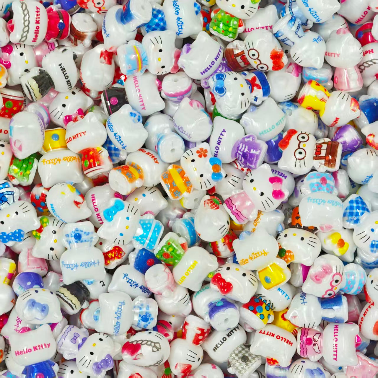 3D figures - KT figures (for beadable pens, keychains, phone chains)