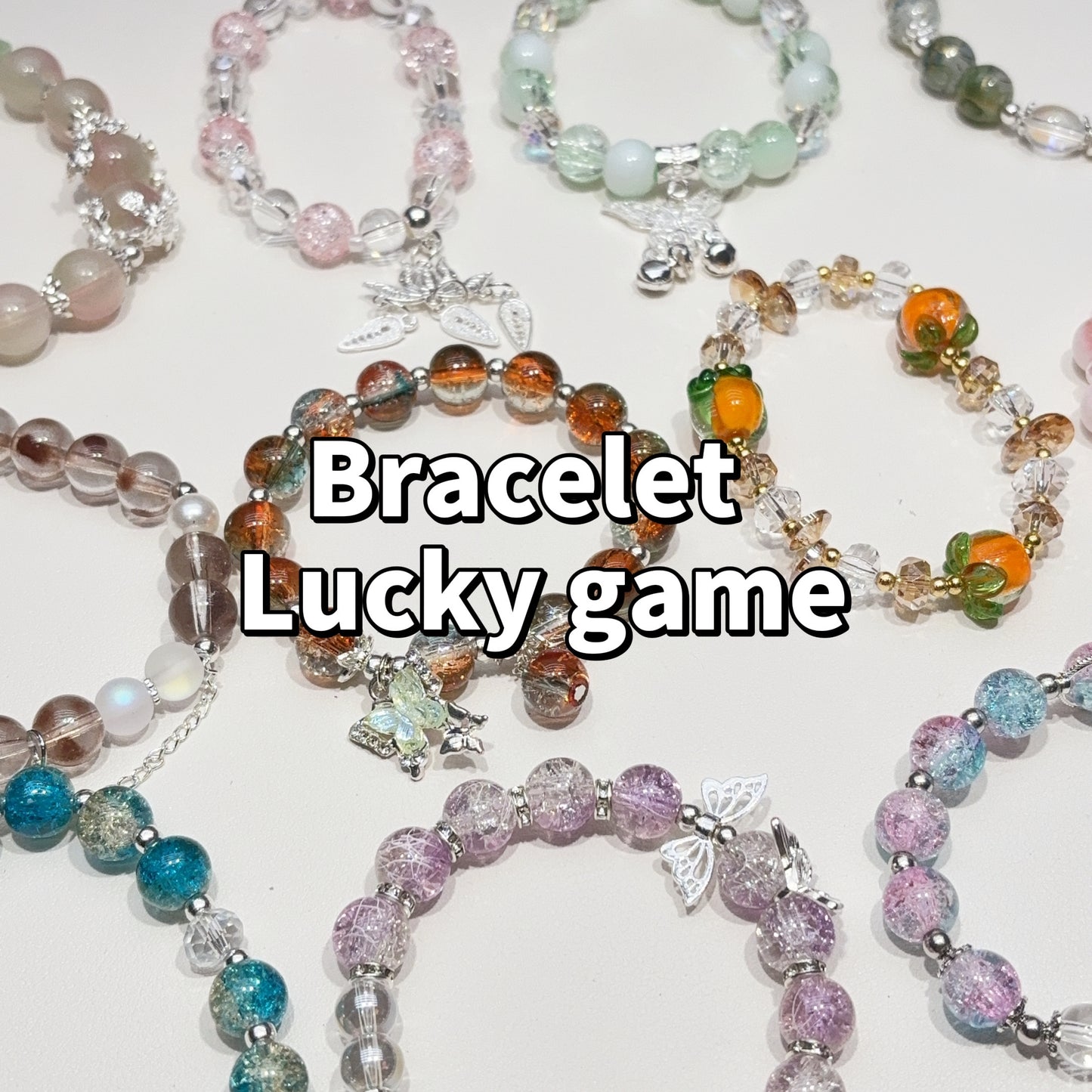 NEW!!!LUCKY bracelet bags (High-quality glass bracelet)