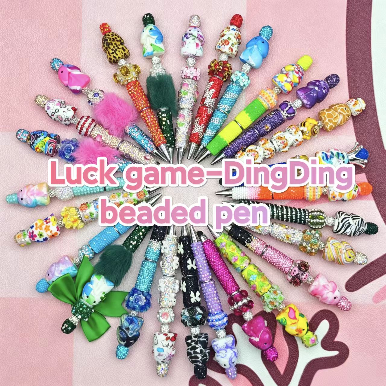 Lucky game -DingDing beaded pen