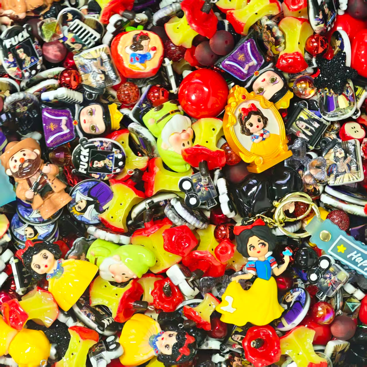 Acrylic Beads -Princess white (for beaded pen, keychains, phone chains)