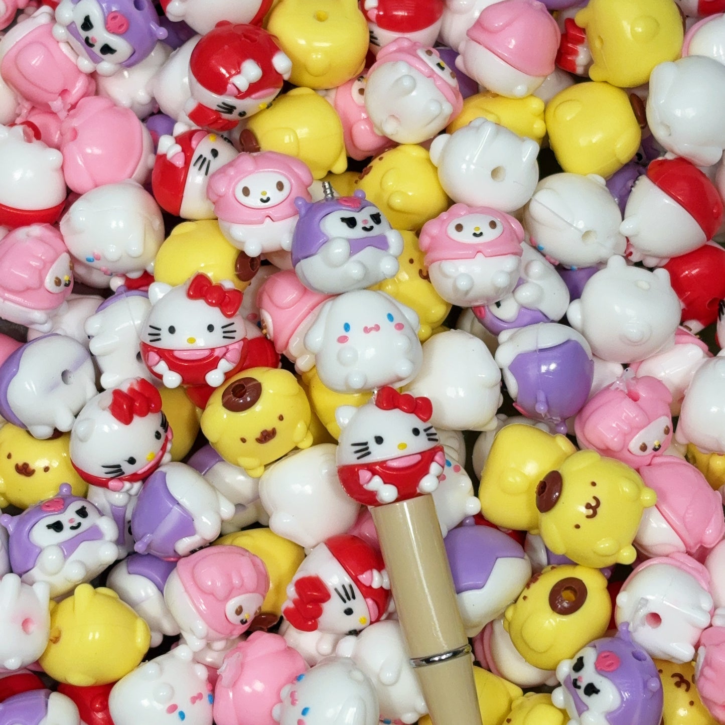 Beads-Sanrio (rubber beads) (LAST ONE)