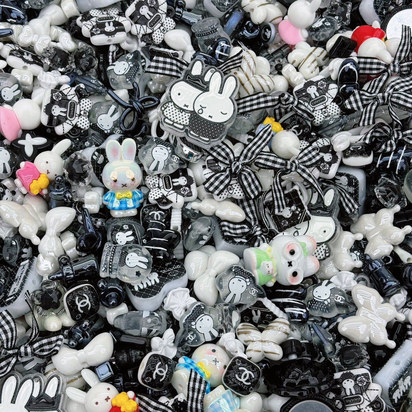 Acrylic Beads -Miffy(for beaded pen, keychains, phone chains)