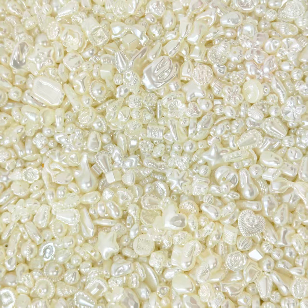 Acrylic Beads -Baroque Pearl (for beaded pen, keychains, phone chains)