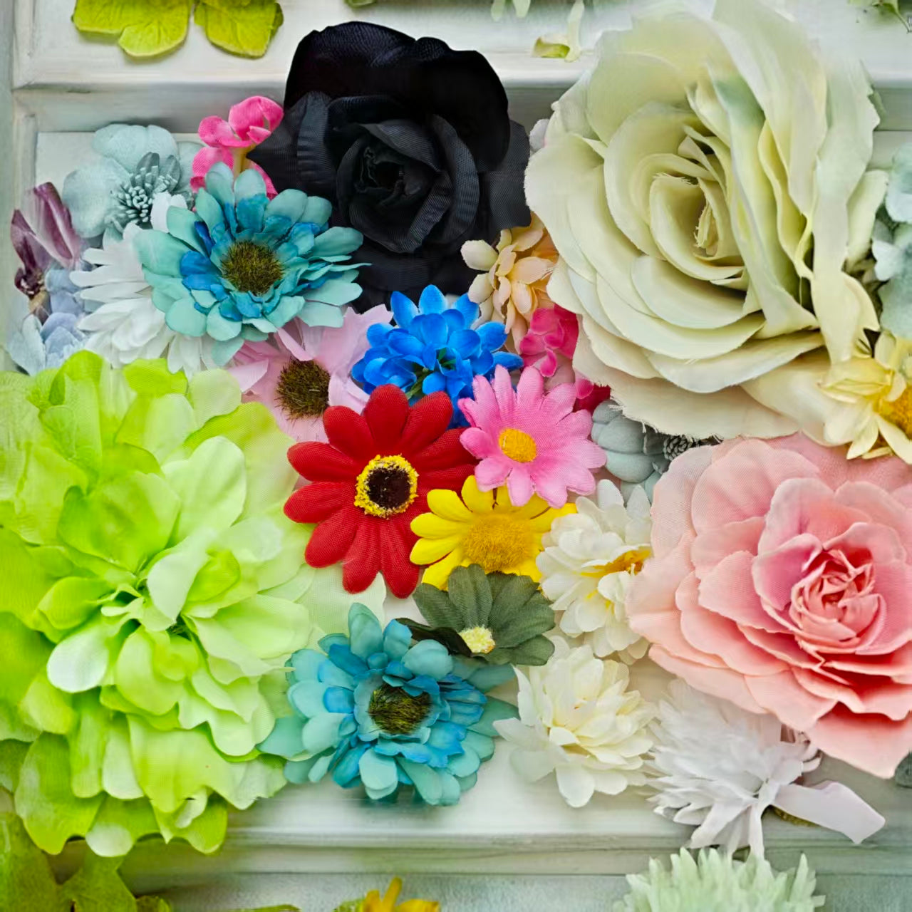 Big sale! $8 400ml !Fake flower mix