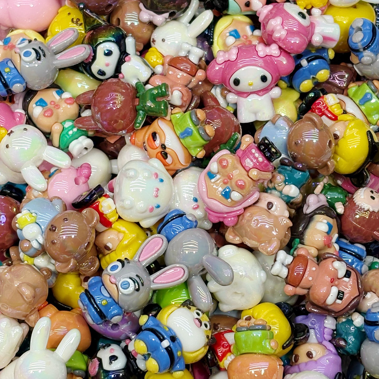 Acrylic beads-uv sillicon beads (for beadable pens, keychains, phone chains)