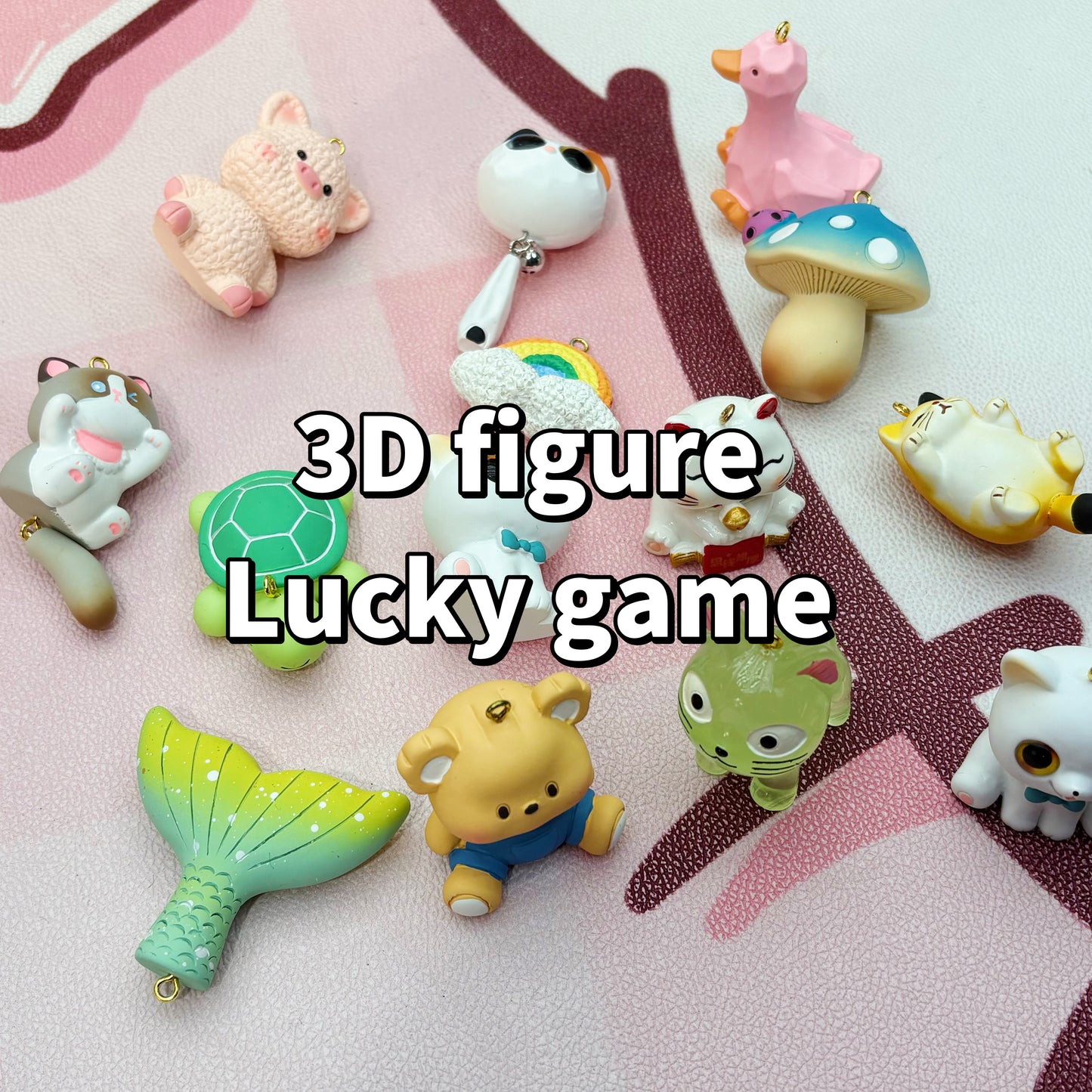 Lucky game-3D figure