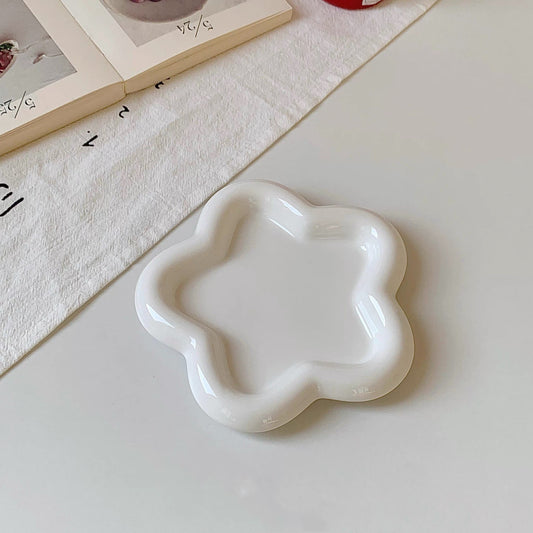 Flower Design Plate(Viola same one