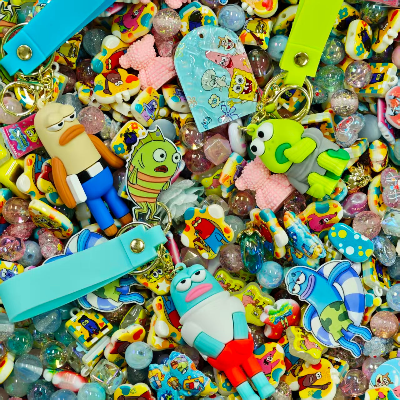 Acrylic Beads -Bikini bottom (for beaded pen, keychains, phone chains)