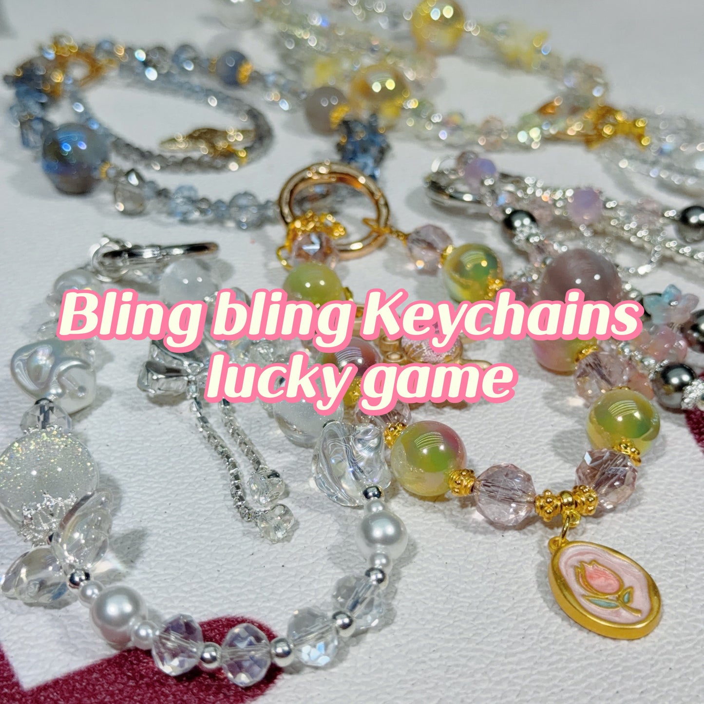 Lucky game-Bling Bling Keychains