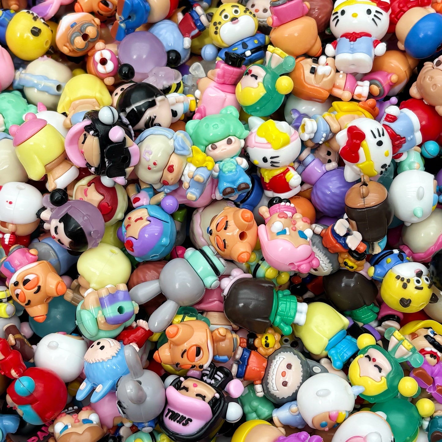 Acrylic beads- IP mix (for beadable pens, keychains, phone chains)