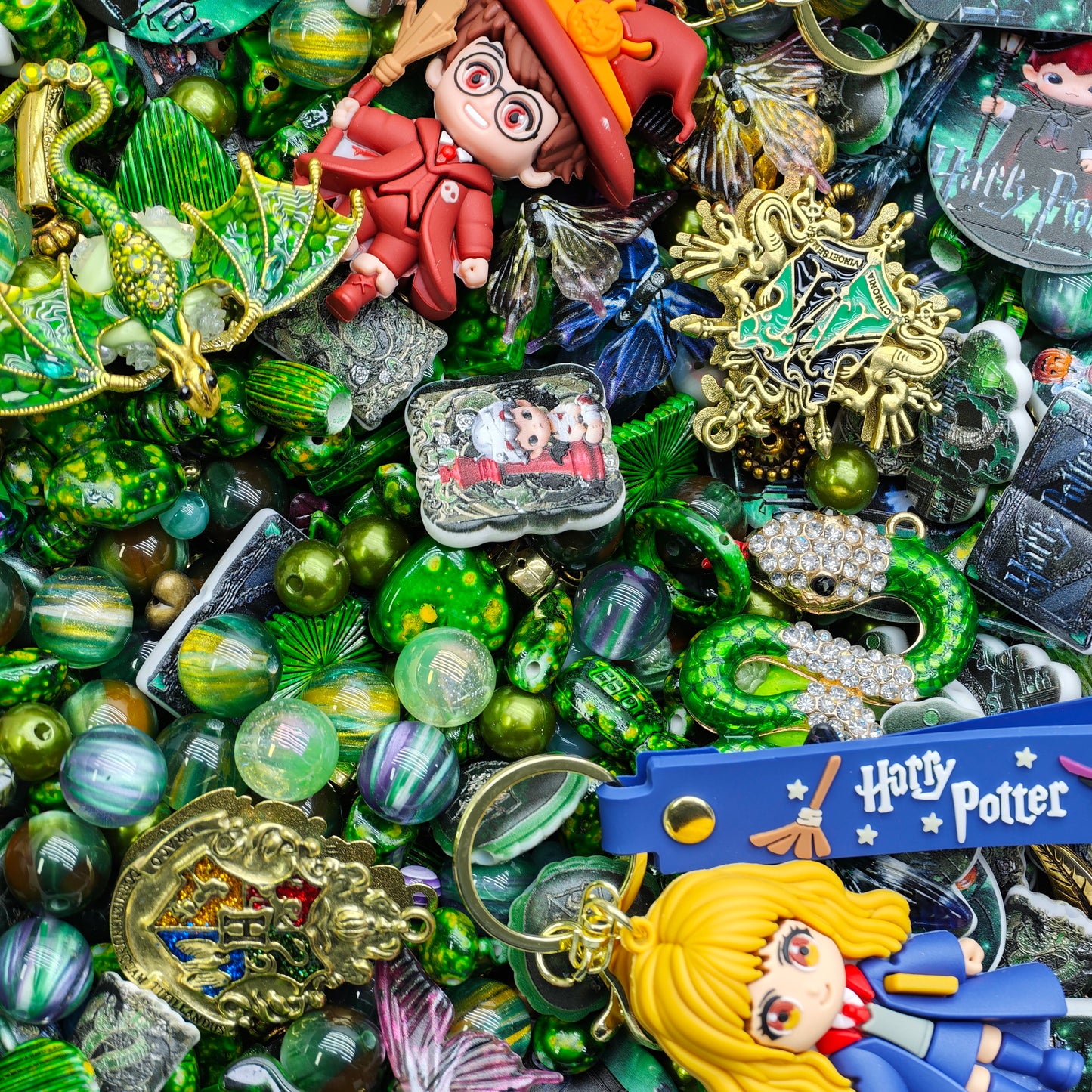 Acrylic beads-Harry Potter (for beadable pens, keychains, phone chains)