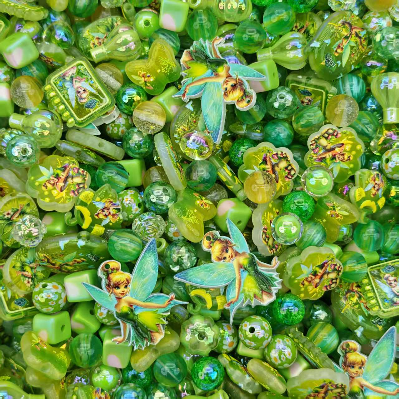 Acrylic Beads -Fairy (for beadable pens, keychains, phone chains)
