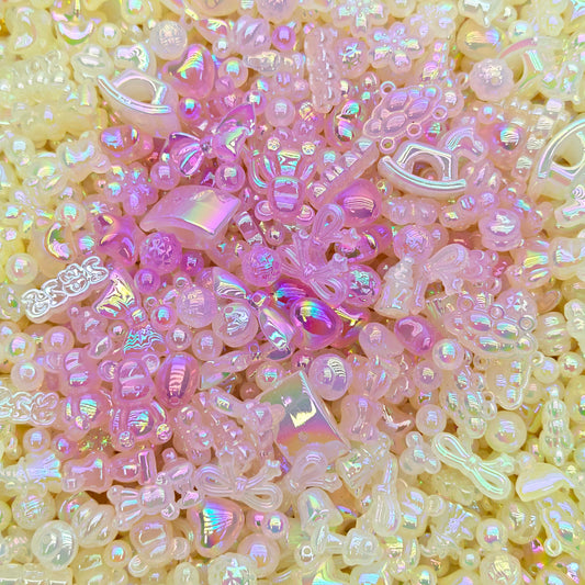 Acrylic beads-  Color changing beads(for beadable pens, keychains, phone chains)