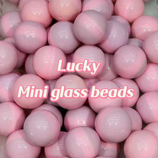 Lucky mini glass beads  (for spacer beads ,jewelry, necklaces, bracelets)