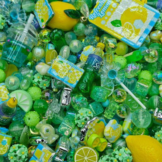 Acrylic beads-sprite (for beadable pens, keychains, phone chains)