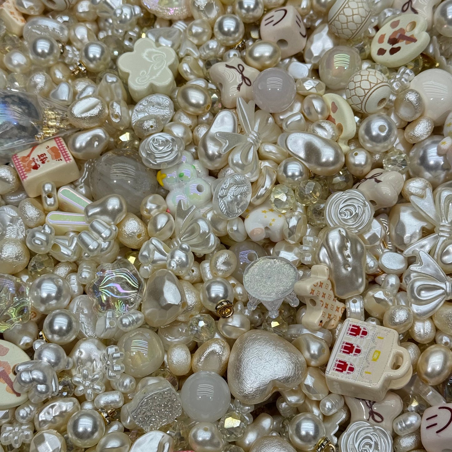 [LAST 1]Acrylic beads – Pearls  for beadable pens, keychains, phone chains
