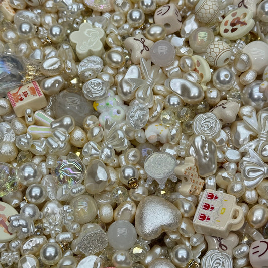 [LAST 1]Acrylic beads – Pearls  for beadable pens, keychains, phone chains