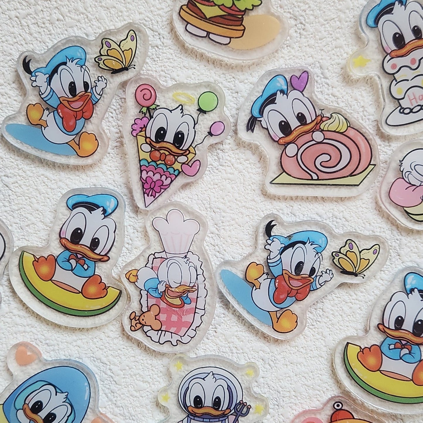 4cm Donald Duck acrylic slices