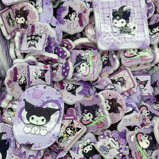 Acrylic beads- KUKU Love (for beadable pens, keychains, phone chains