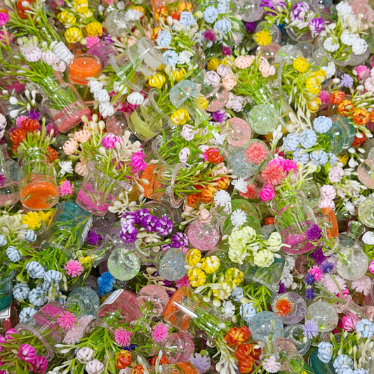 Big sale!!!200ml ONLY $14!!!Acrylic Charm-Flower vase（glow-in-the-dark）