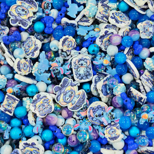 Acrylic beads - Stitch (for beadable pens, keychains, phone chains)
