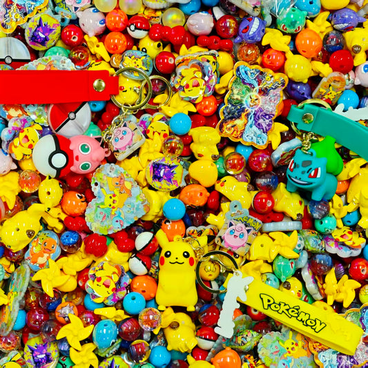 Acrylic Beads -Pokémon (for beaded pen, keychains, phone chains)