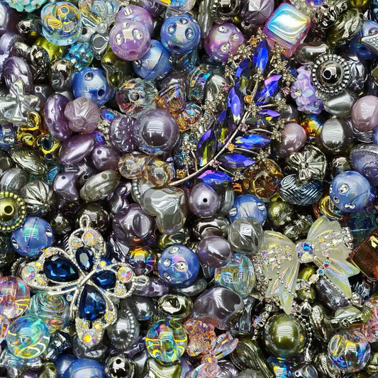 Acrylic beads-Gleaming Gems (for beadable pens, keychains, phone chains)