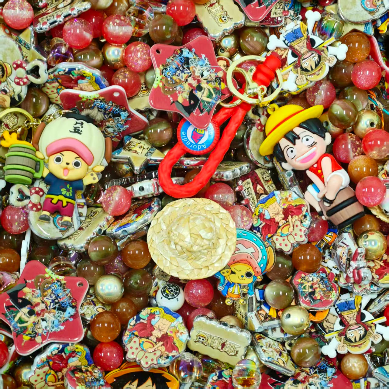 Acrylic Beads - One piece (for beaded pen, keychains, phone chains)