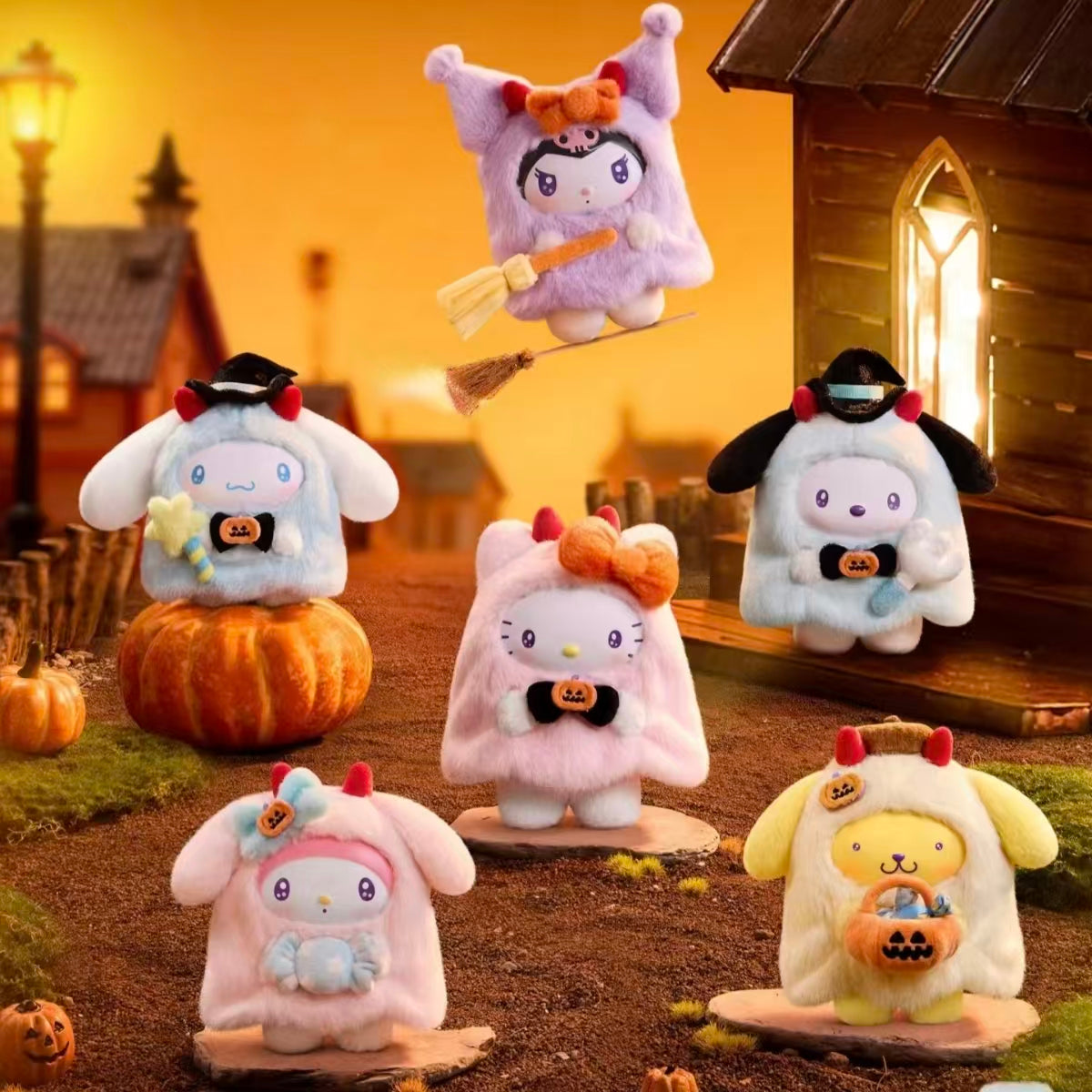 Blind Box-Halloween Sanrio plush doll
