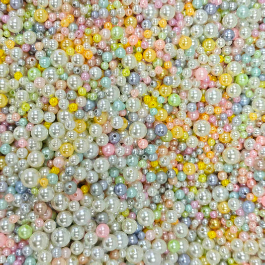 Acrylic Beads -Sweet pearl (for keychains, phone chains)