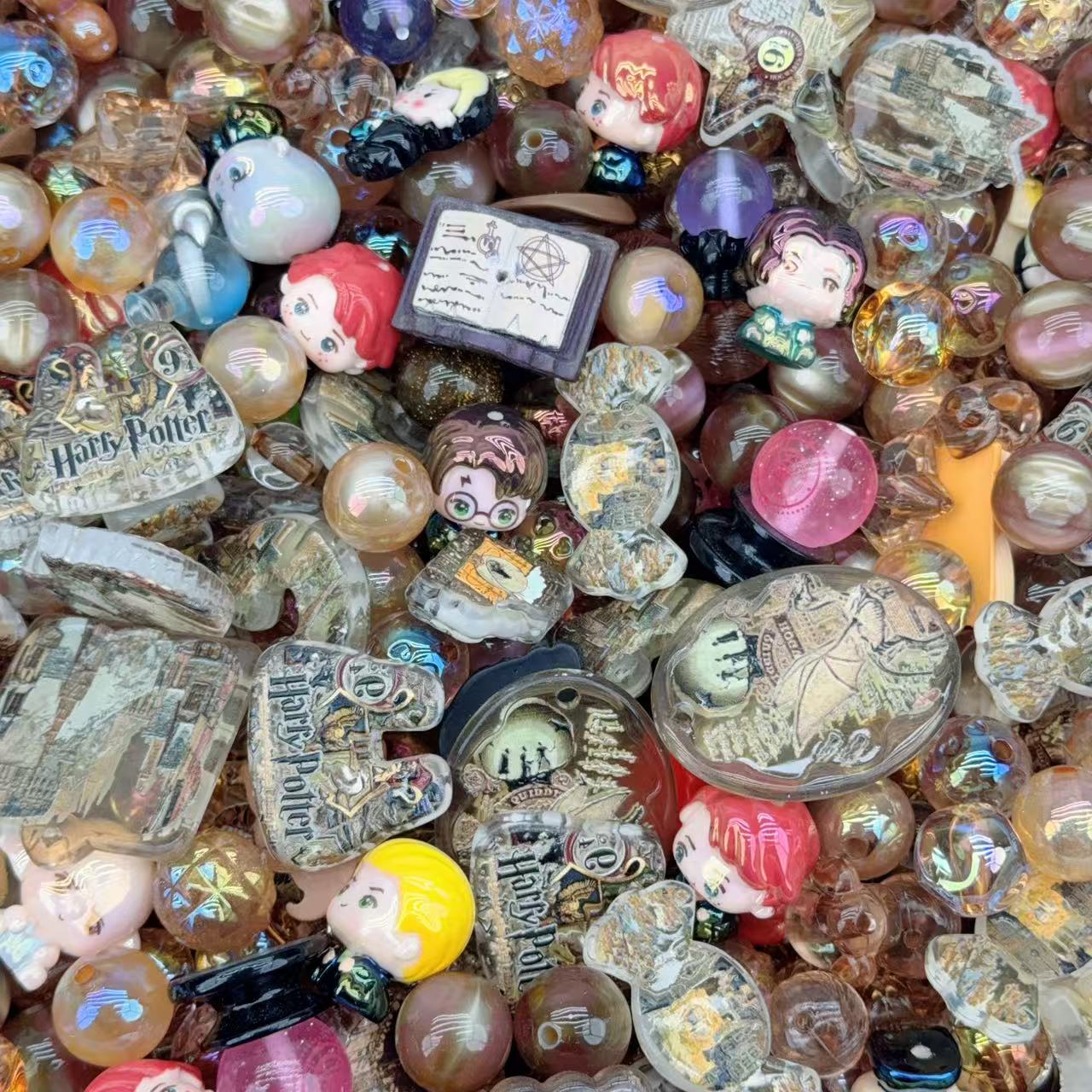 Acrylic Beads -Harry Potter(for beaded pen, keychains, phone chains)