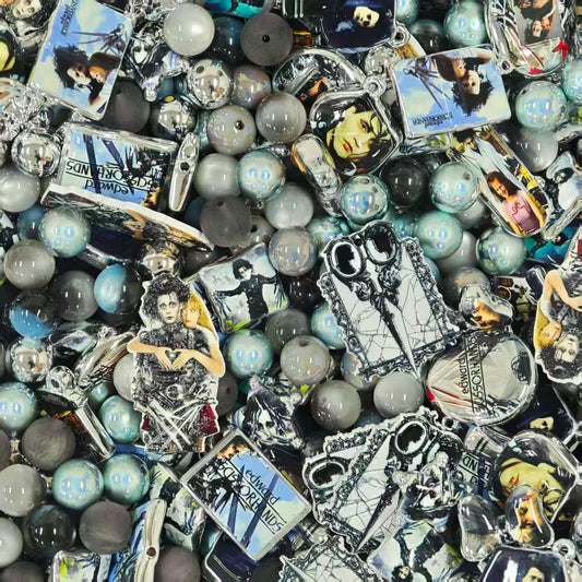 Acrylic Beads - Edward (for beaded pen, keychains, phone chains)