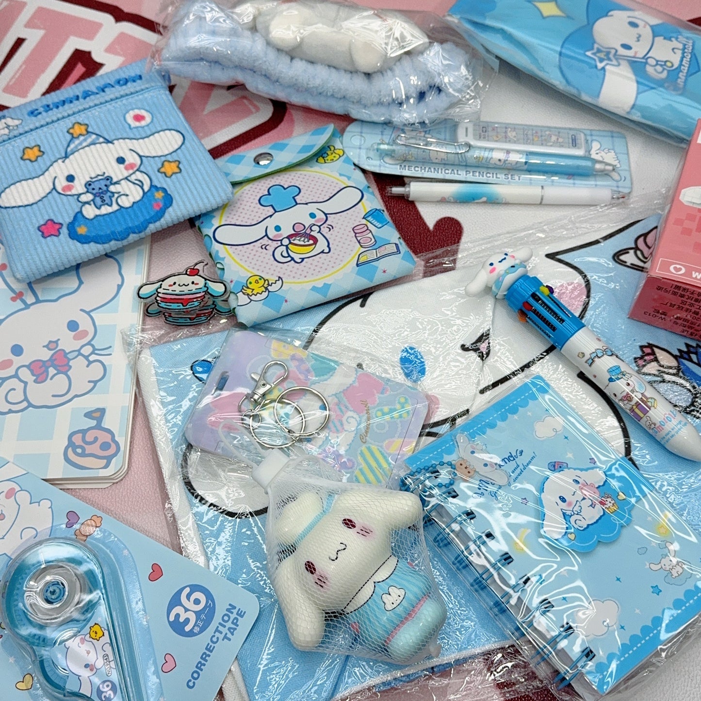 Stationery and toy Blind bag (12 items included) Order 3 or more Blind Bags get a FREE BIG Notebook!!!