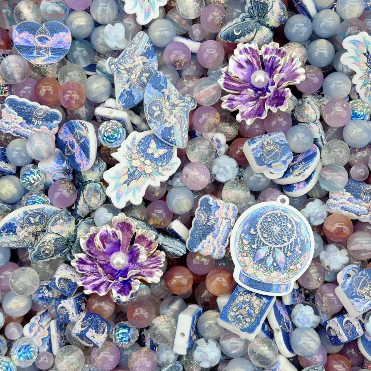 Acrylic Beads -Dream catcher(for beaded pen, keychains, phone chains)