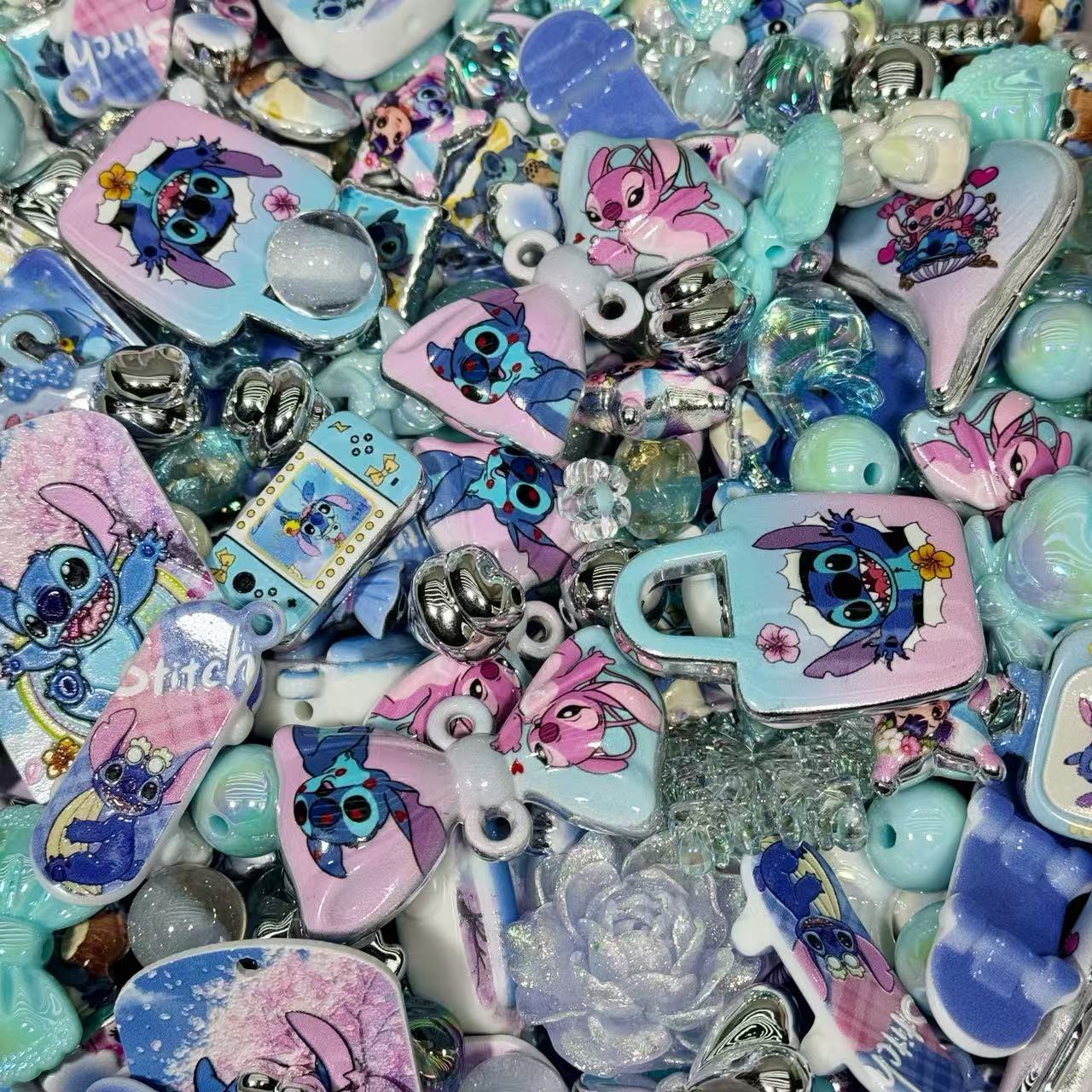 Acrylic beads-Stitch for beadable pens, keychains, phone chains