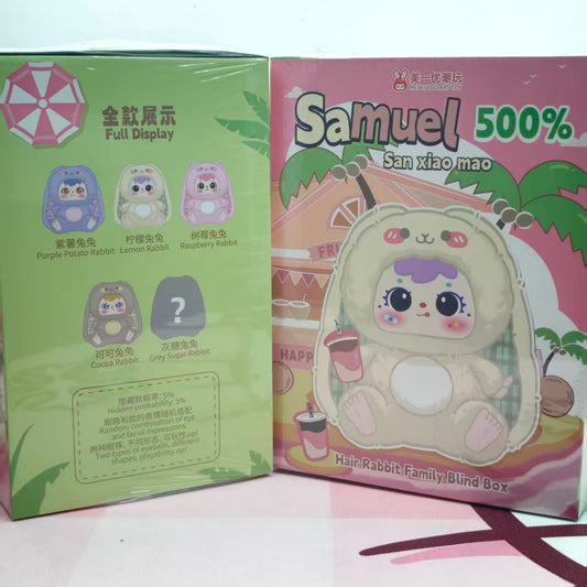 Blind box-Samuel Hair Rabbit Family