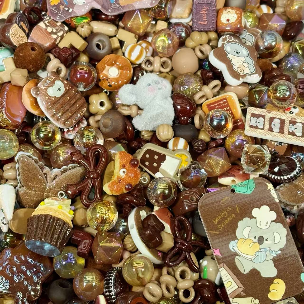 Acrylic beads-Koala (for beadable pens, keychains, phone chains