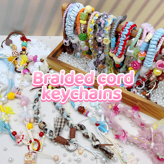 Lucky game - Braided cord keychains