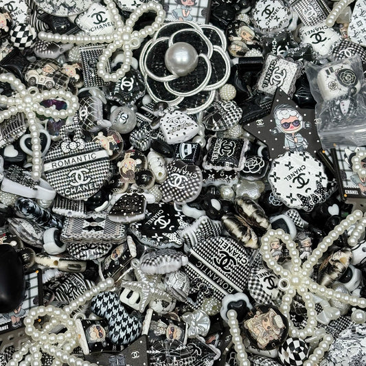 (LAST ONE) Acrylic beads-Luxury beads (for beadable pens, keychains, phone chains)