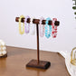 Tool-Tier Wooden T-Bar Bracelet Display Stand