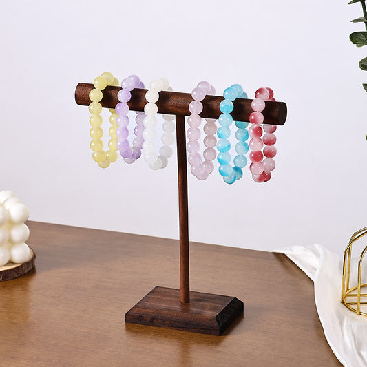 Tool-Tier Wooden T-Bar Bracelet Display Stand