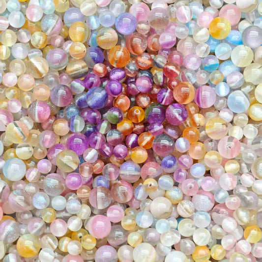 Crazy BOGO！ Resin beads - Color changing galaxy (for beadable pens, keychains, phone chains)
