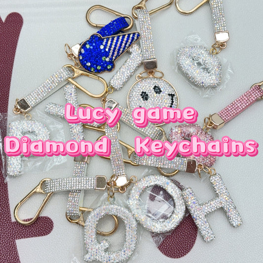 (BOGO)Lucky game-Diamond  Keychains