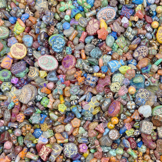 Glass  Beads - High quality Czech glass (for beaded pen, keychains, phone chains)
