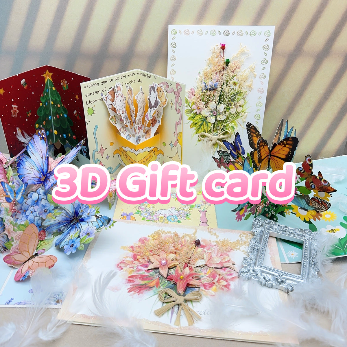 Lucky game - 3D Gift card