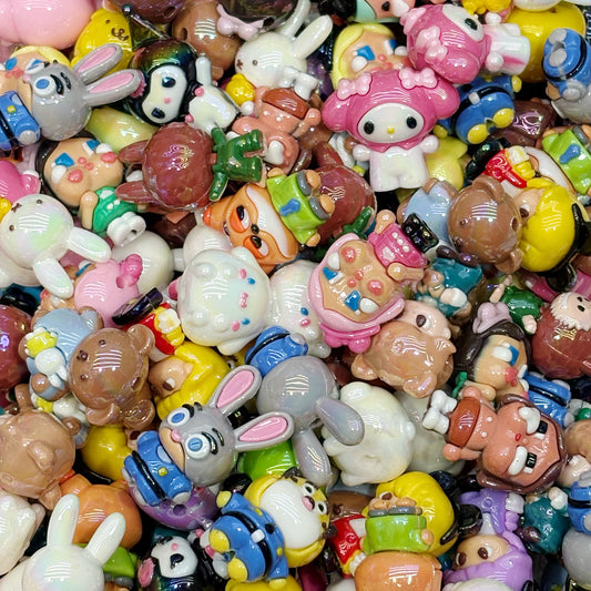 Acrylic beads-uv sillicon beads (for beadable pens, keychains, phone chains)