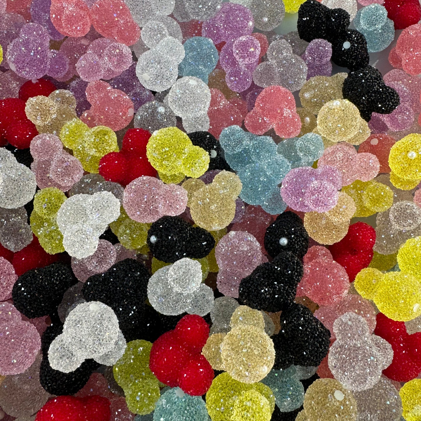 Gummy Micky head  (for beadable pens, keychains, phone chains