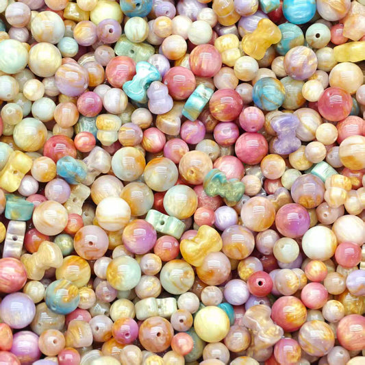 Crazy BOGO！ Resin beads -  Gilding mix (for beadable pens, keychains, phone chains)